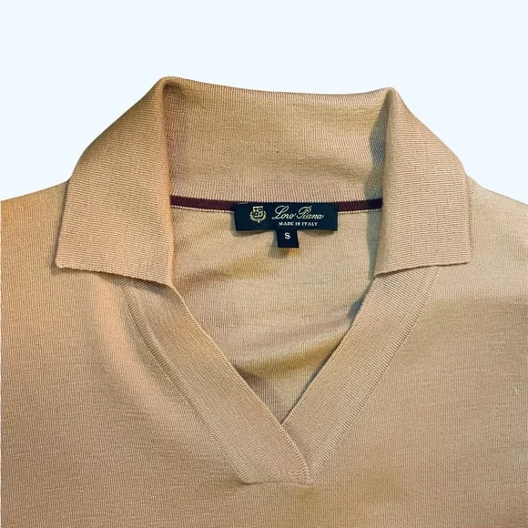 Loro Piana cashmere silk polo - Picture 2 of 4